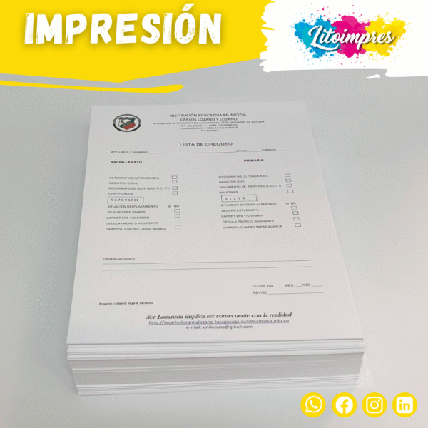 litoimpres -  corporativo - membretes