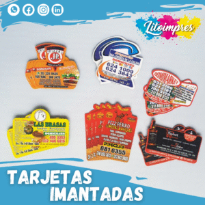 litoimpres -  publicitaria - tarjeta inmantada
